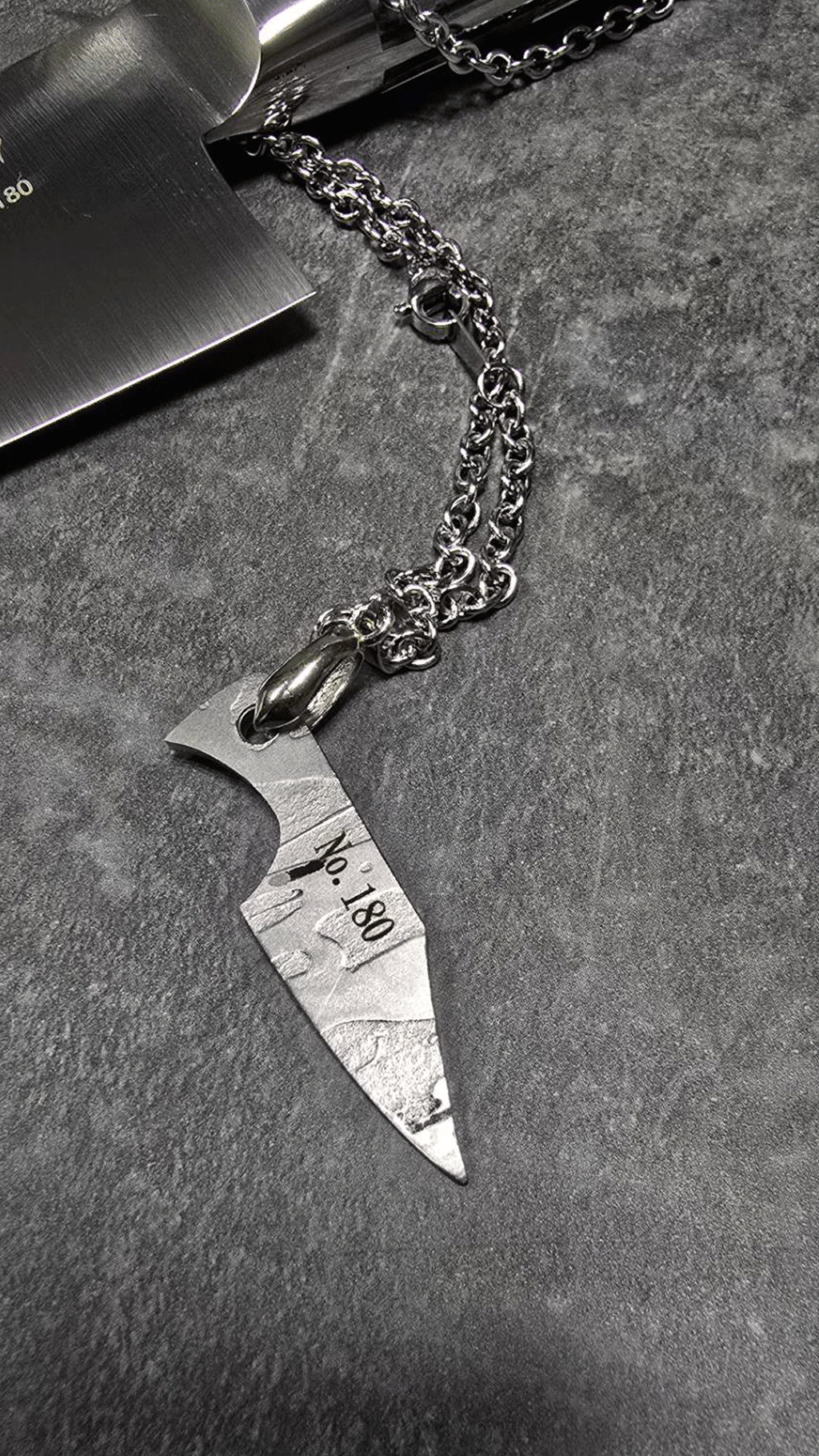 Damascus VG10 ペンダント Tsumoto-Shiki No.180