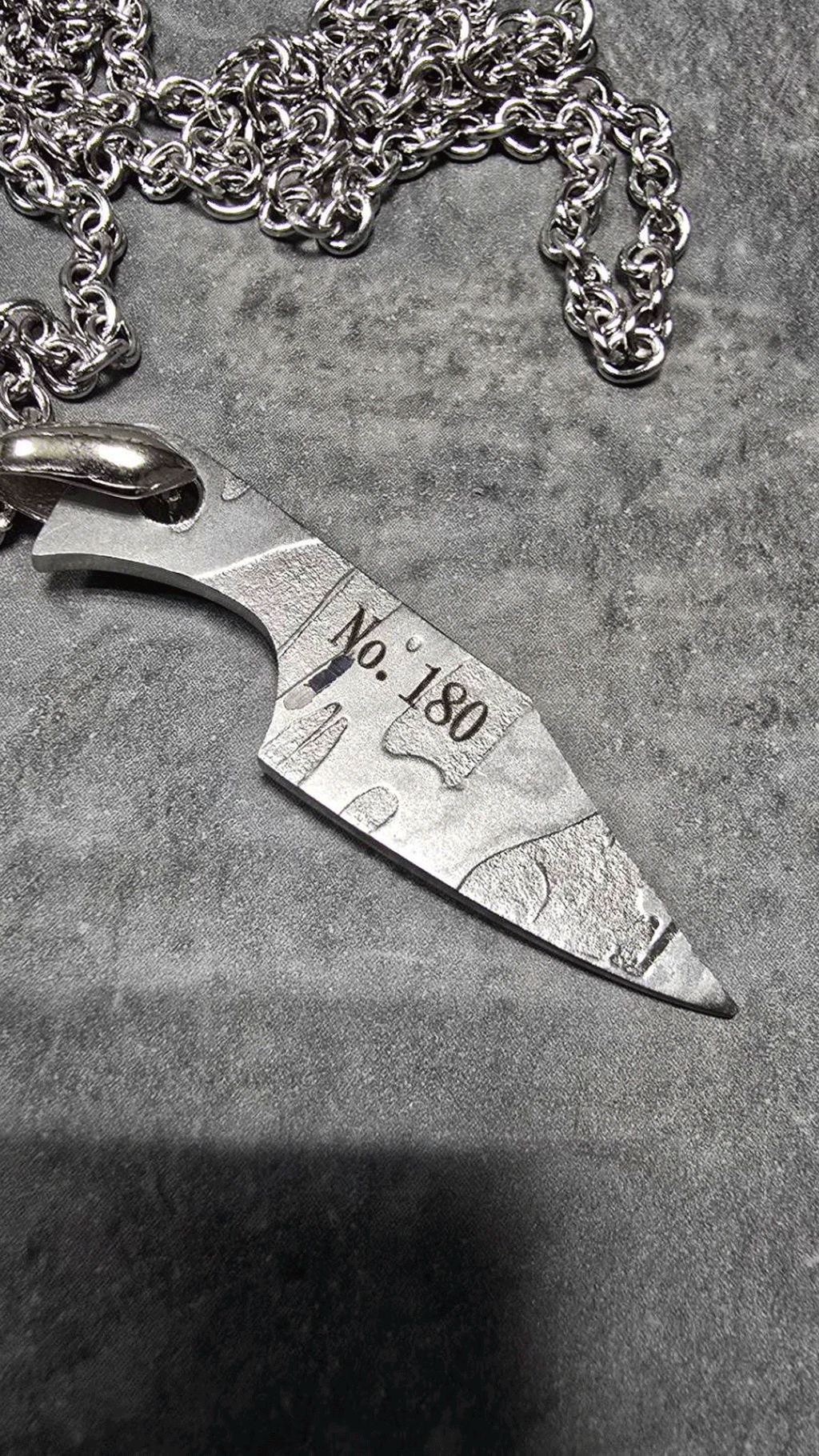 Damascus VG10 ペンダント Tsumoto-Shiki No.180