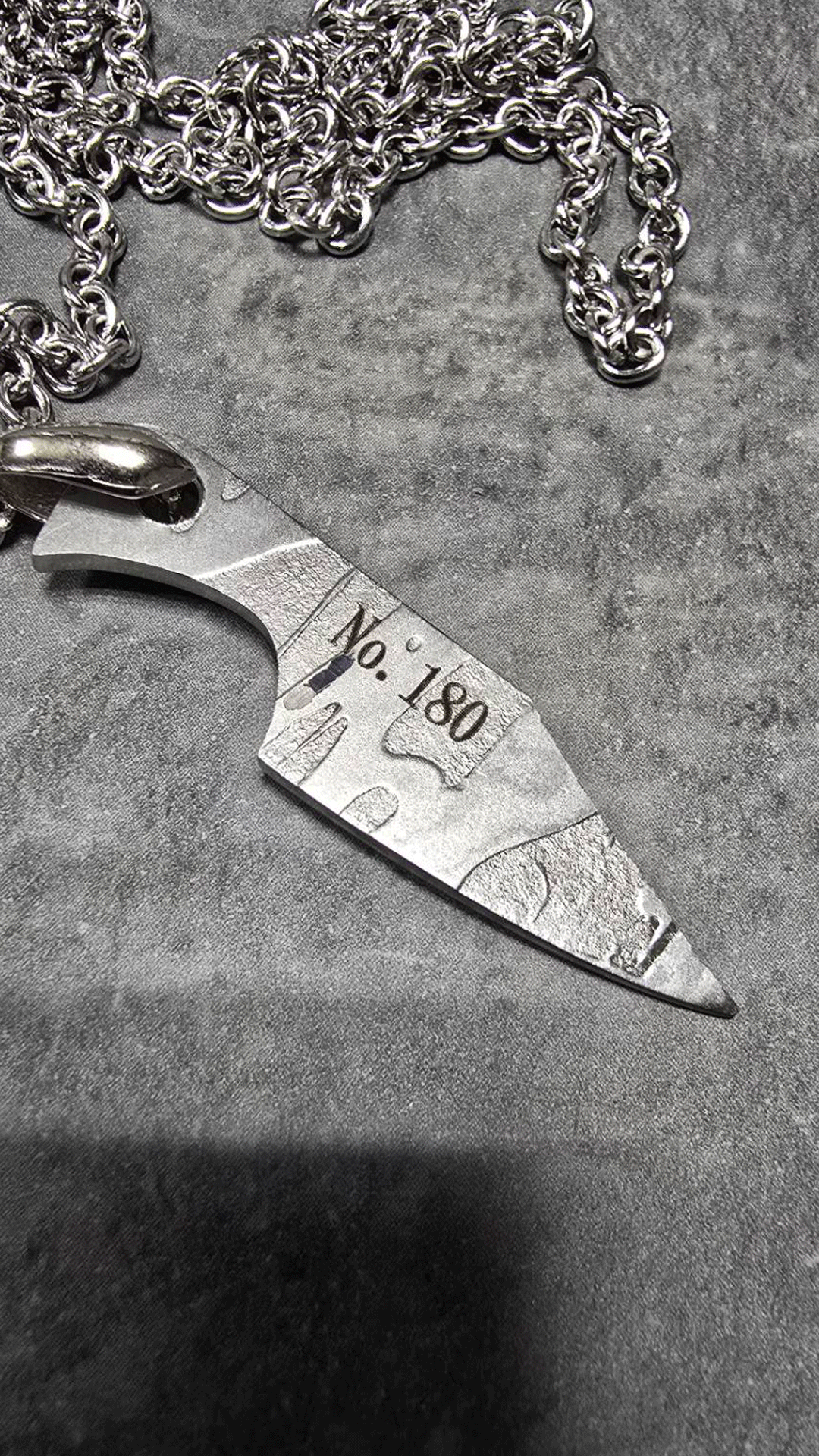 Damascus VG10 ペンダント Tsumoto-Shiki No.180