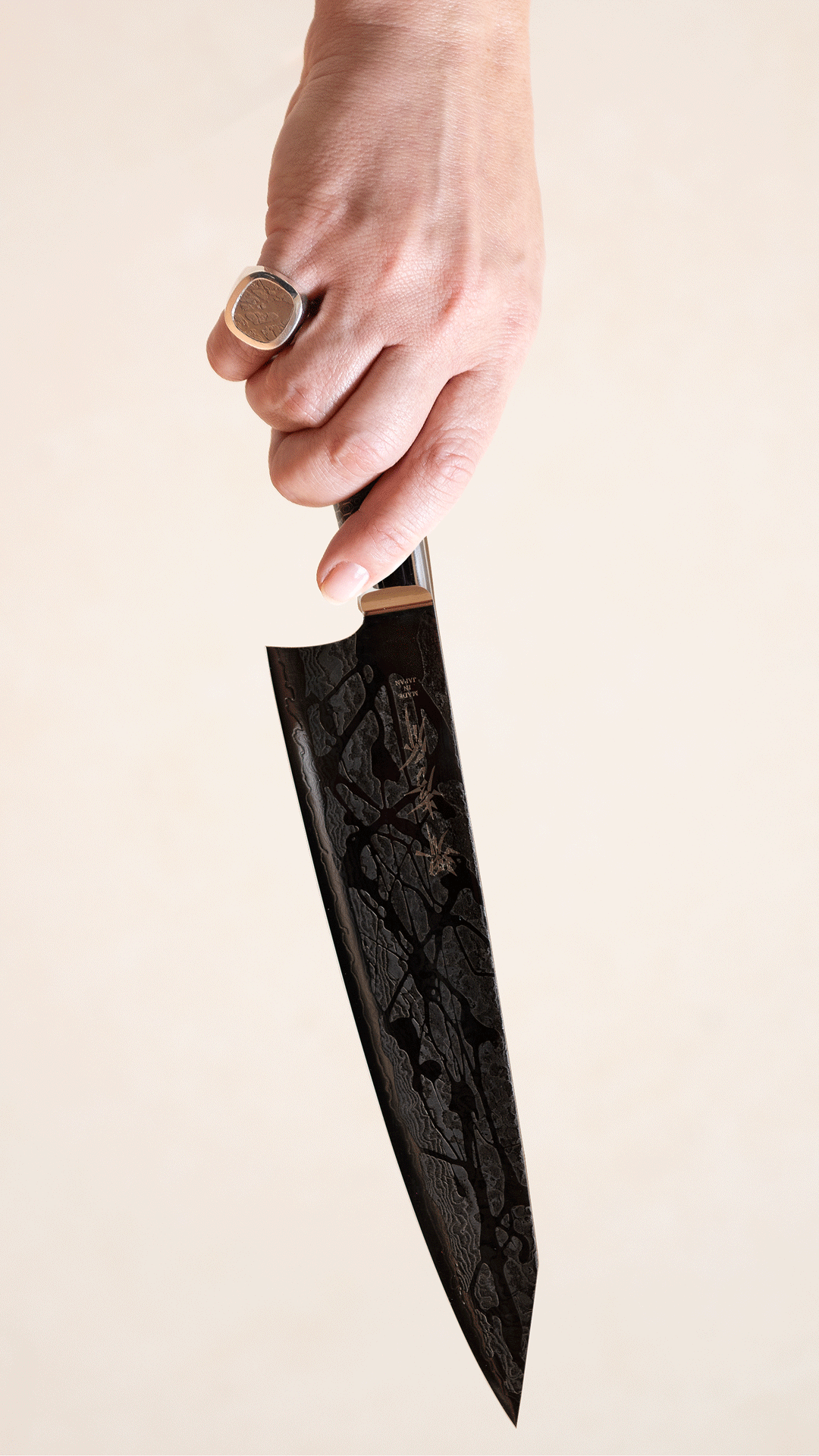 TAKAYUKI Damascus 印台リング