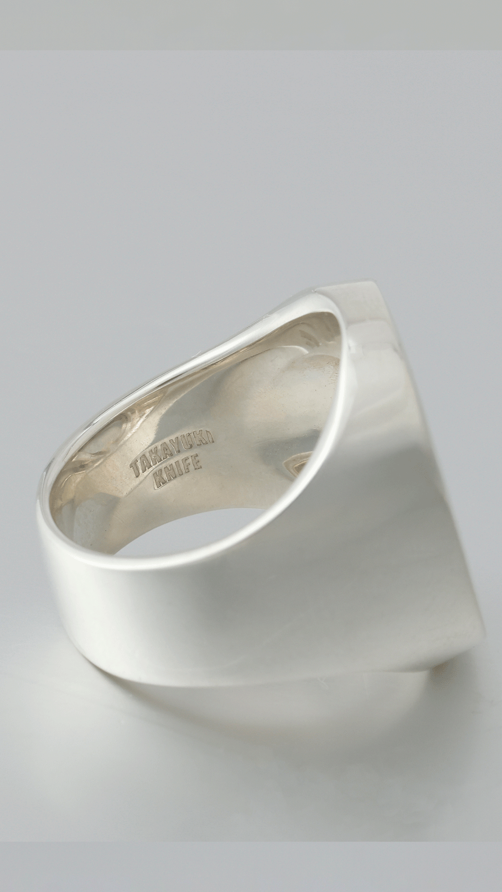 TAKAYUKI Damascus 印台リング
