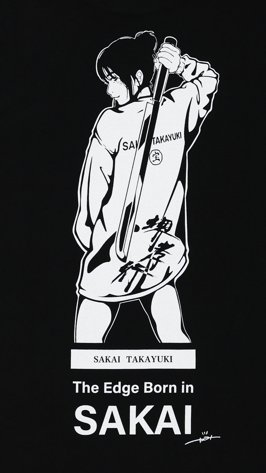 堺孝行 girl T-SH BLACK