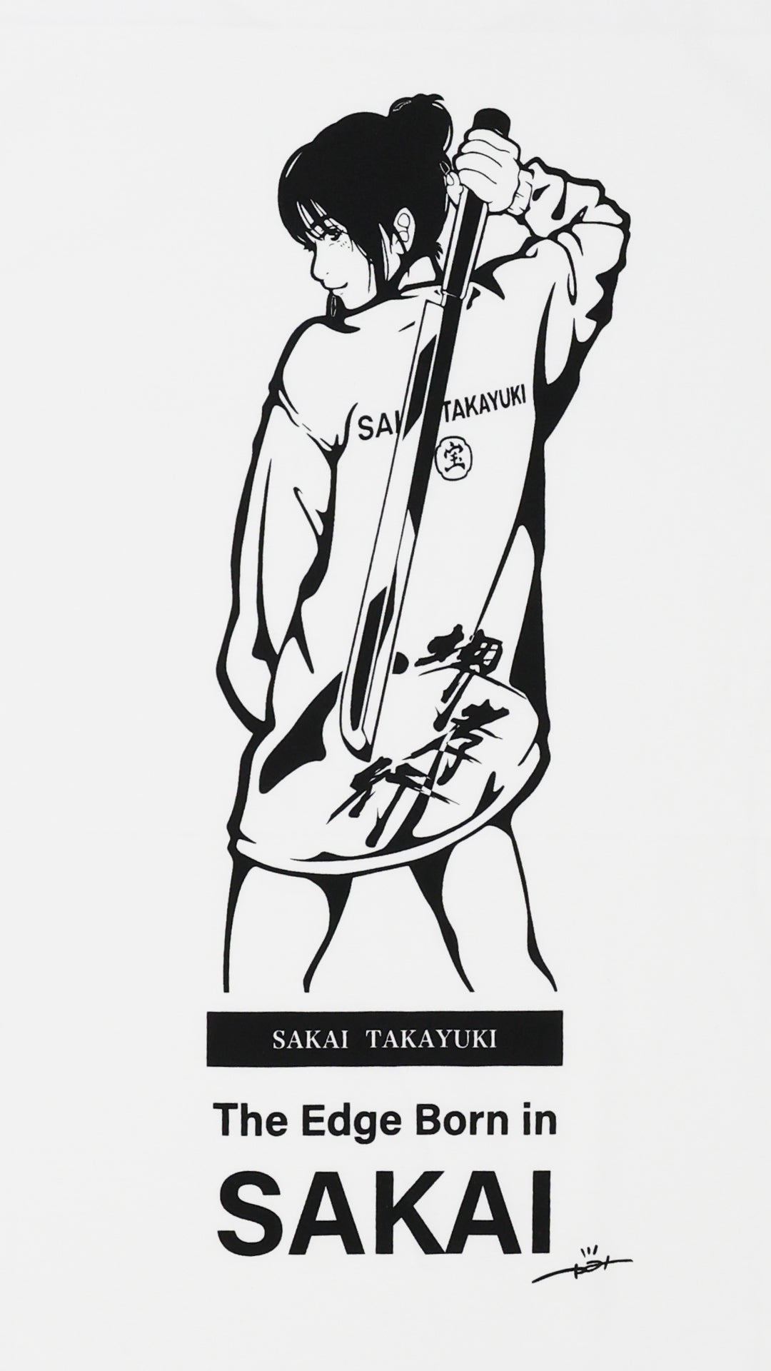 堺孝行 girl T-SH WHITE – TAKAYUKI STYLE LAB