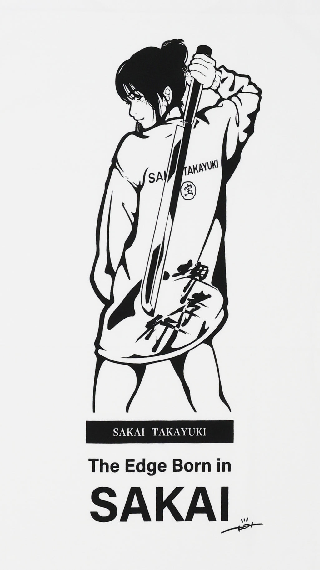 堺孝行 girl T-SH WHITE