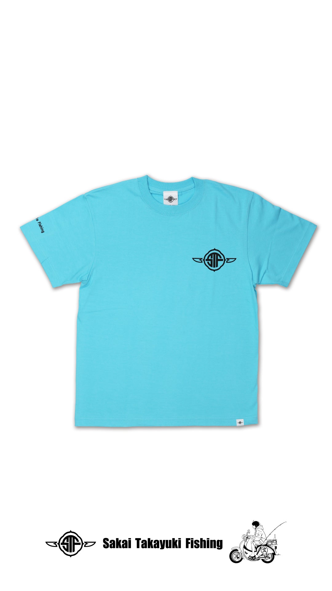 SAKAI TAKAYUKI FISHING T-SH SKYBLUE