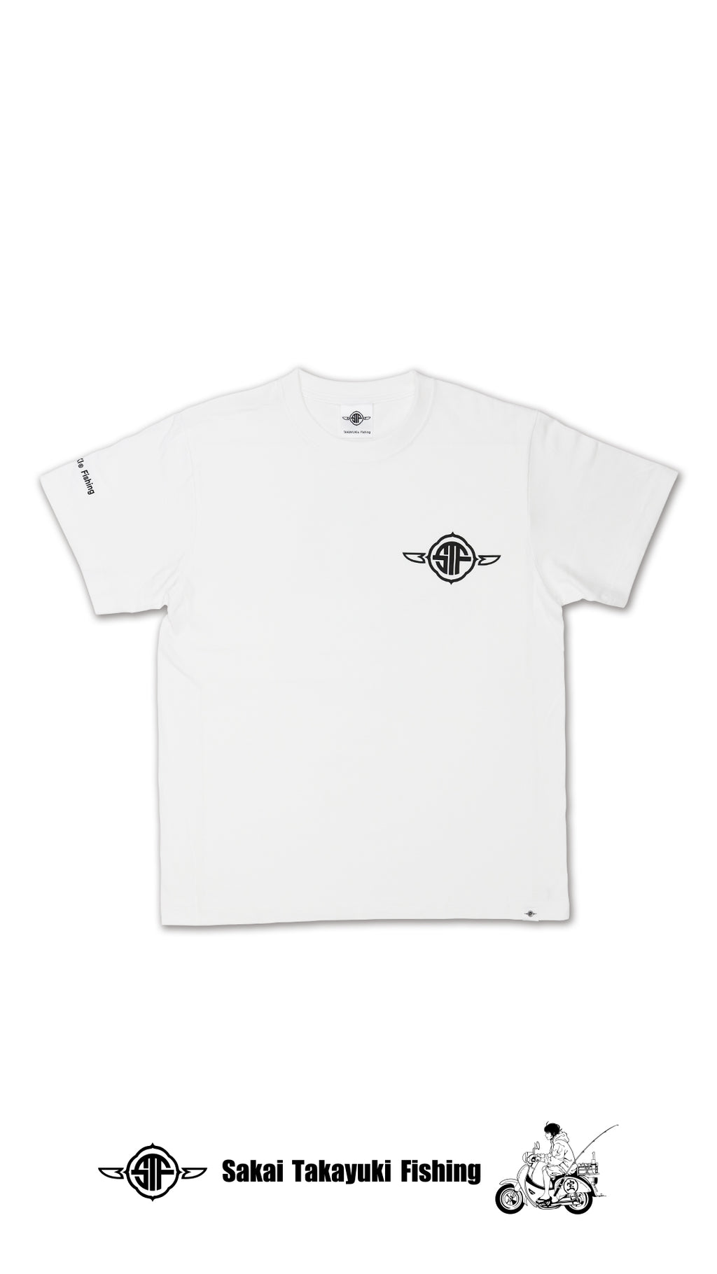 SAKAI TAKAYUKI FISHING T-SH WHITE