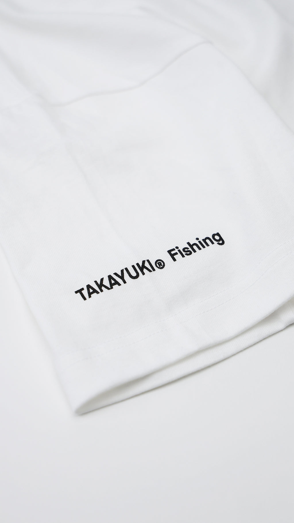 SAKAI TAKAYUKI FISHING T-SH WHITE