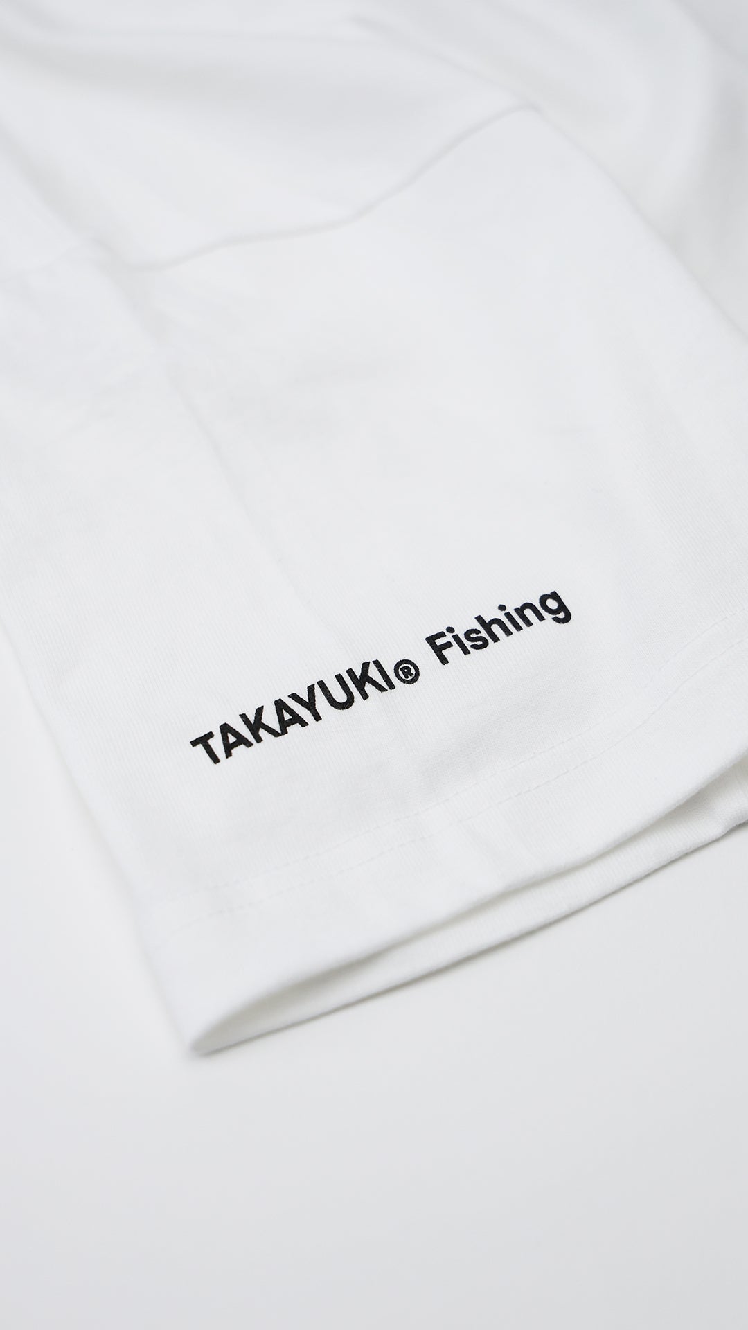 SAKAI TAKAYUKI FISHING T-SH WHITE