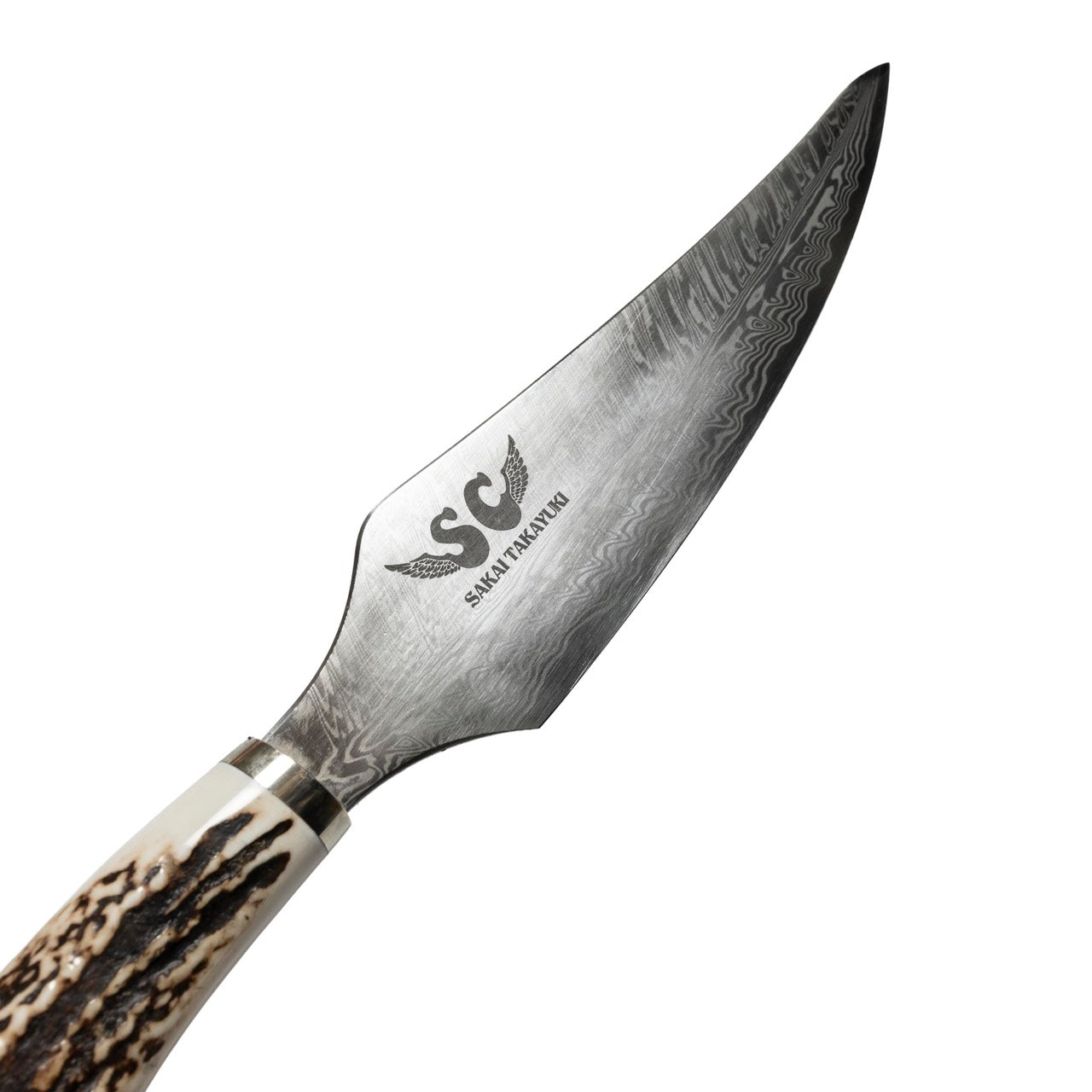 SAKAI TAKAYUKI × SUBCULTURE  Special collaboration 3点セット ・”SC Feather Damascus” ・”Special Deerskin Knife Case” ・”Selvedge Denim Apron”