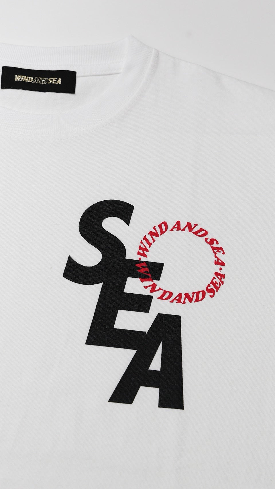 堺孝行 × WIND AND SEA　 collaboration Tシャツ WHITE _ BLACK