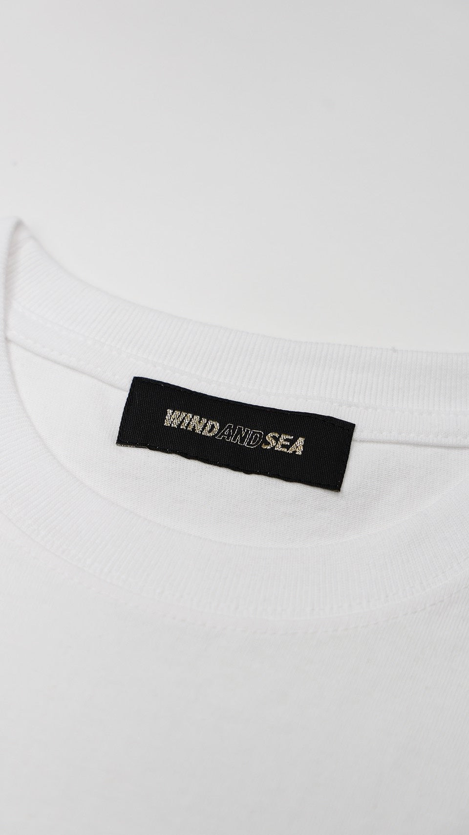 堺孝行 × WIND AND SEA　 collaboration Tシャツ WHITE _ BLACK