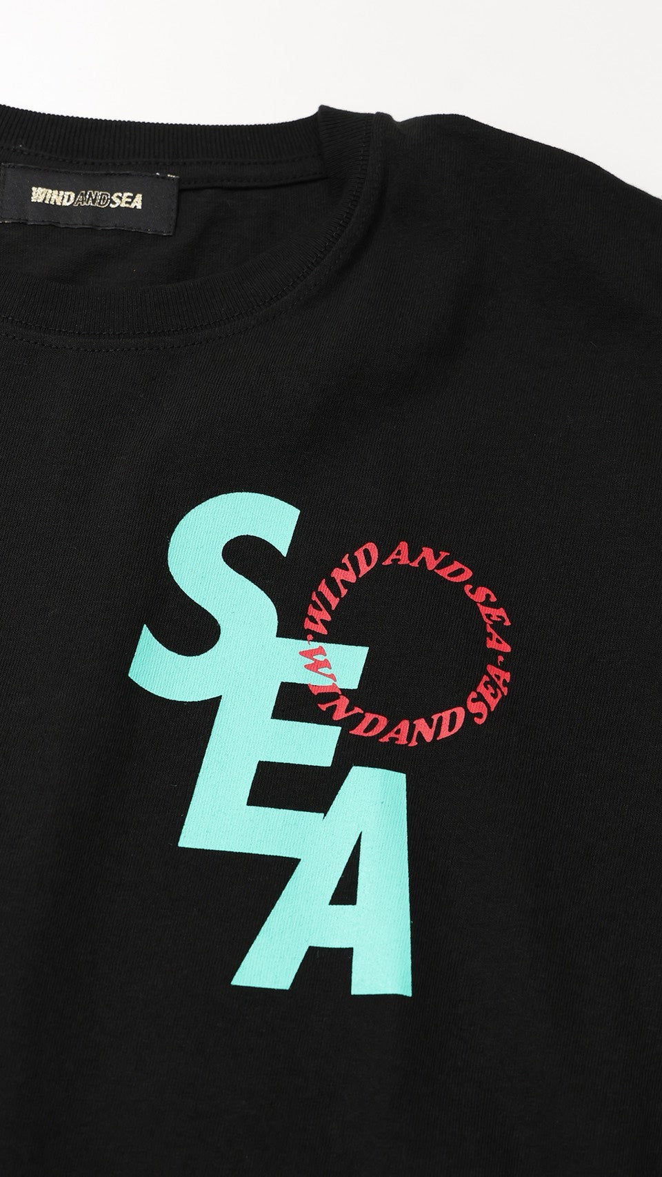 堺孝行 × WIND AND SEA　 collaboration Tシャツ BLACK _ BLUE