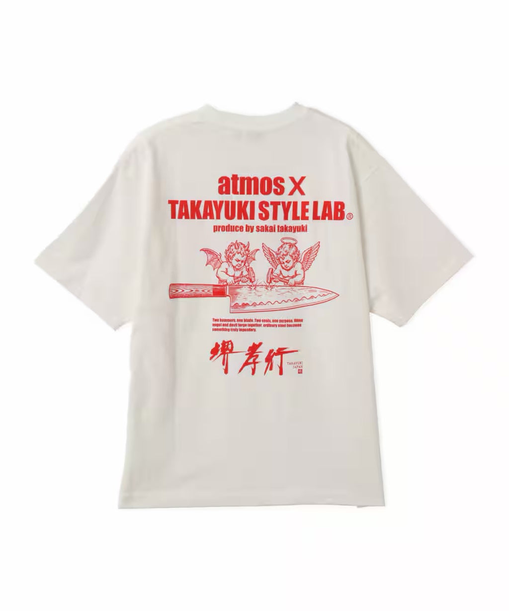 atmos × 堺孝行 Forged by Two Worlds T-shirt WHITE