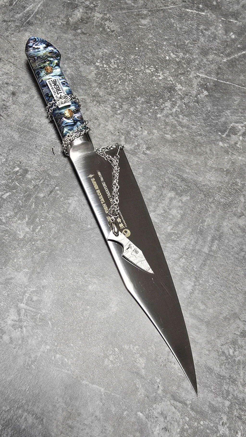 Damascus VG10 ペンダント Tsumoto-Shiki No.180